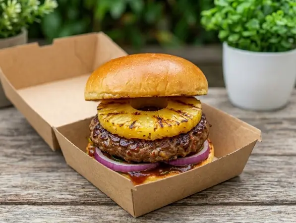 Mediterranean Beef Burger